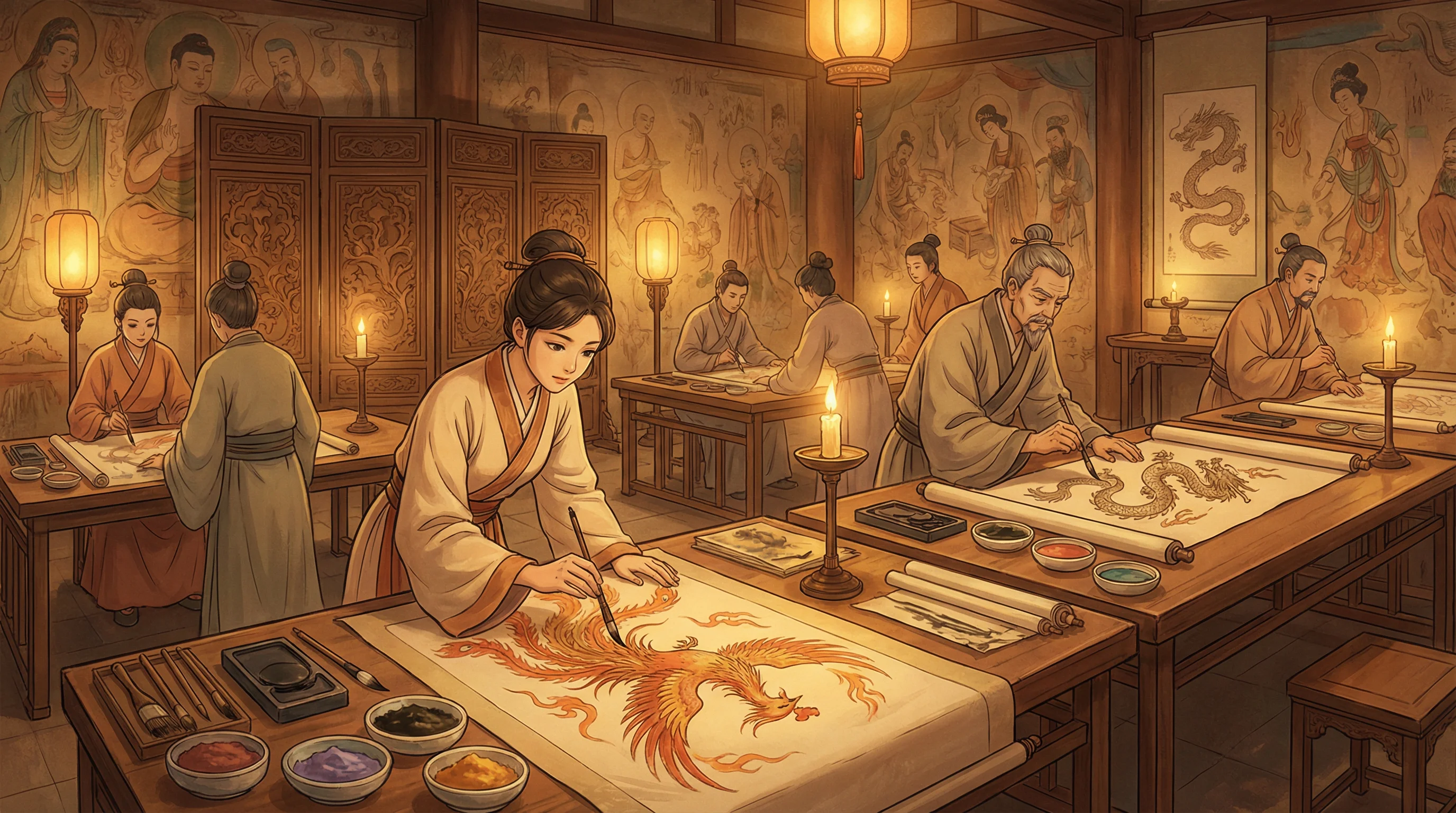 画师入驻 - 123456hd电影网 国风动漫画师